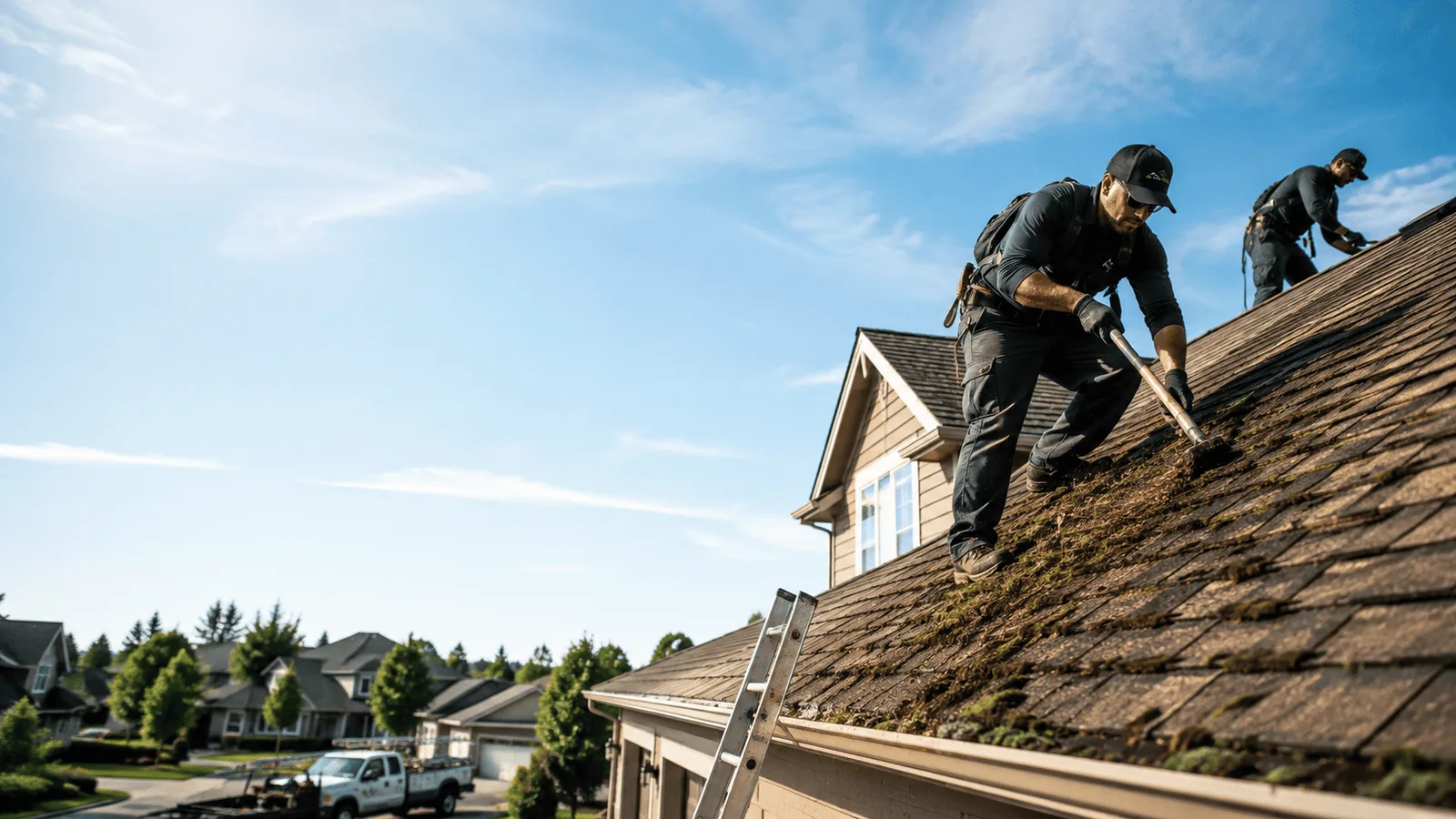 Roof Moss Removal in Birchdale, MN near me